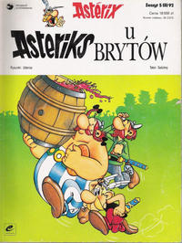 Cover Thumbnail for Asterix (Egmont Polska, 1990 series) #5(8)92 - Asteriks u Brytów