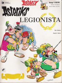 Cover for Asterix (Egmont Polska, 1990 series) #1(10)93 - Asteriks legionista