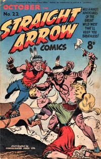 Cover for Straight Arrow Comics (Magazine Management, 1950 series) #22