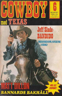 Cover Thumbnail for Cowboy (Semic, 1970 series) #6/1971