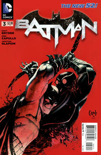 Cover Thumbnail for Batman (DC, 2011 series) #3 [Second Printing]