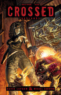 Cover Thumbnail for Crossed Badlands (Avatar Press, 2012 series) #22 [Torture Variant Cover by Raulo Caceres]