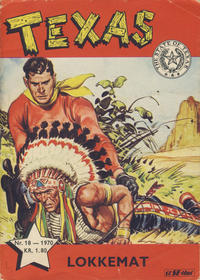 Cover Thumbnail for Texas (Serieforlaget / Se-Bladene / Stabenfeldt, 1953 series) #18/1970