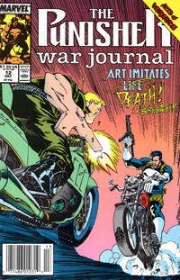Cover Thumbnail for The Punisher War Journal (Marvel, 1988 series) #12 [Newsstand]