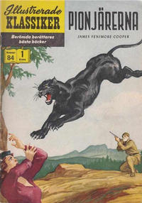 Cover Thumbnail for Illustrerade klassiker (Illustrerade klassiker, 1956 series) #84 - Pionjärerna