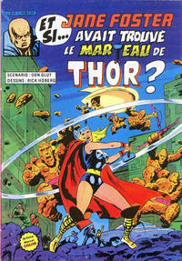 Cover Thumbnail for Et si... (Arédit-Artima, 1983 series) #[3] - Et si...Jane Foster avait trouvé le marteau de Thor ?