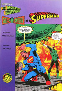 Cover Thumbnail for Les Géants des Super-Héros (Arédit-Artima, 1981 series) #8 - Green Lantern et Superman