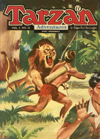 Cover Thumbnail for Tarzan Adventures (Westworld Publications, 1953 series) #v5#23