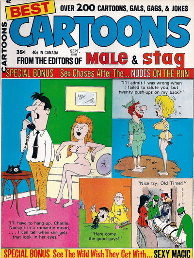 Cover for Best Cartoons from the Editors of Male & Stag (Marvel, 1970 series) #v2#5