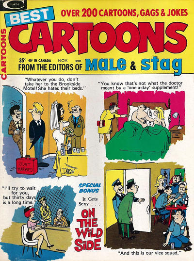 Cover for Best Cartoons from the Editors of Male & Stag (Marvel, 1970 series) #v4#6