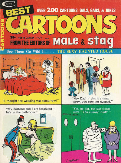 Cover for Best Cartoons from the Editors of Male & Stag (Marvel, 1970 series) #v3#6