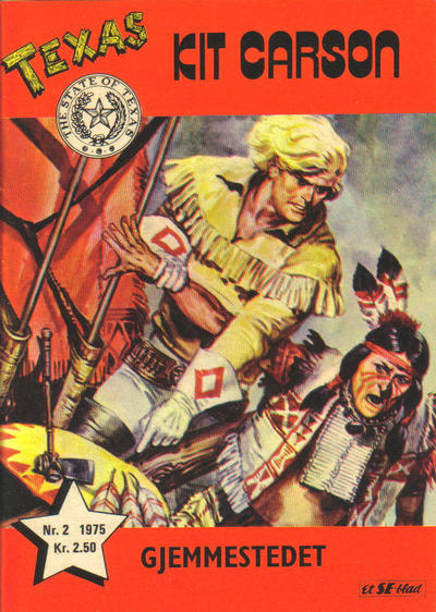 Cover for Texas (Serieforlaget / Se-Bladene / Stabenfeldt, 1953 series) #2/1975