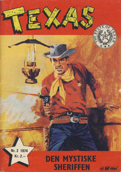 Cover for Texas (Serieforlaget / Se-Bladene / Stabenfeldt, 1953 series) #2/1974