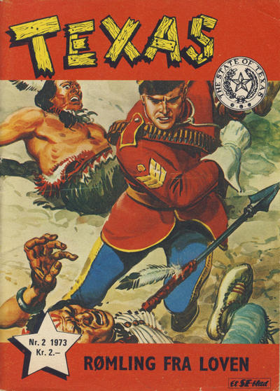 Cover for Texas (Serieforlaget / Se-Bladene / Stabenfeldt, 1953 series) #2/1973