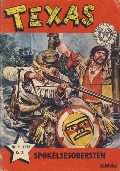 Cover for Texas (Serieforlaget / Se-Bladene / Stabenfeldt, 1953 series) #11/1972