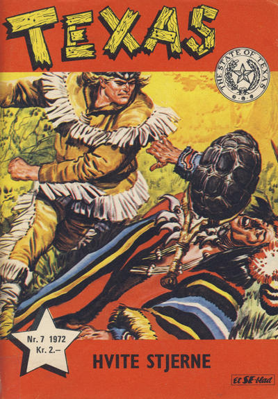 Cover for Texas (Serieforlaget / Se-Bladene / Stabenfeldt, 1953 series) #7/1972