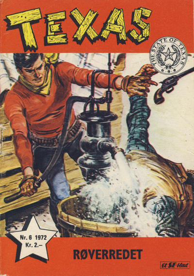 Cover for Texas (Serieforlaget / Se-Bladene / Stabenfeldt, 1953 series) #6/1972