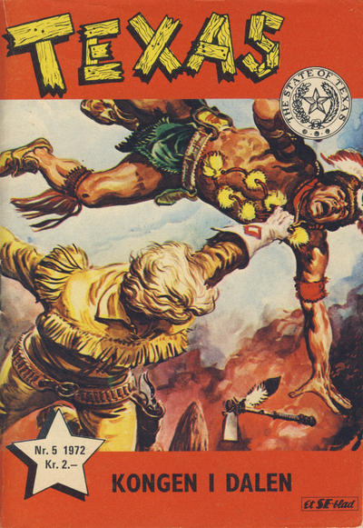 Cover for Texas (Serieforlaget / Se-Bladene / Stabenfeldt, 1953 series) #5/1972