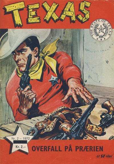 Cover for Texas (Serieforlaget / Se-Bladene / Stabenfeldt, 1953 series) #2/1972