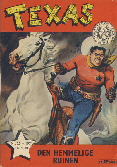 Cover for Texas (Serieforlaget / Se-Bladene / Stabenfeldt, 1953 series) #20/1971
