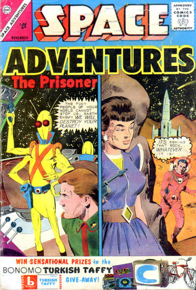 Cover for Space Adventures (Charlton, 1958 series) #54 [British]