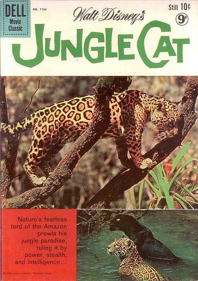 Cover for Four Color (Dell, 1942 series) #1136 - Walt Disney's Jungle Cat [British]