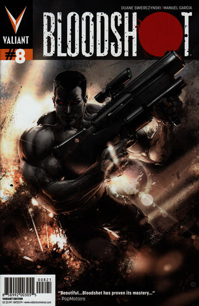 Cover for Bloodshot (Valiant Entertainment, 2012 series) #8 [Cover B - Trevor Hairsine]