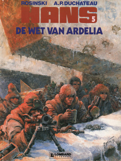 Cover for Hans (Le Lombard, 1983 series) #5 - De wet van Ardelia