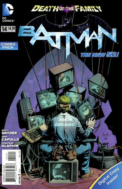 Cover for Batman (DC, 2011 series) #14 [Combo-Pack]