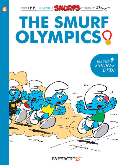 Cover for Smurfs Graphic Novel (NBM, 2010 series) #11 - The Smurf Olympics
