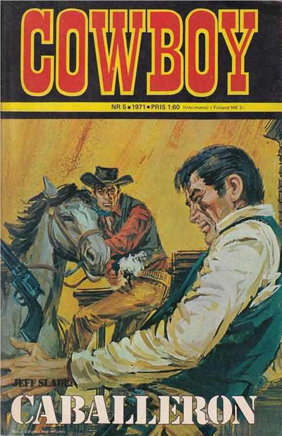 Cover for Cowboy (Semic, 1970 series) #5/1971
