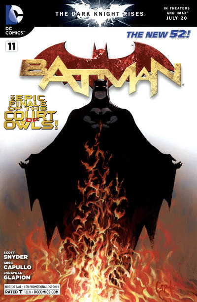Cover for Batman (DC, 2011 series) #11 [2012 SDCC Edition]
