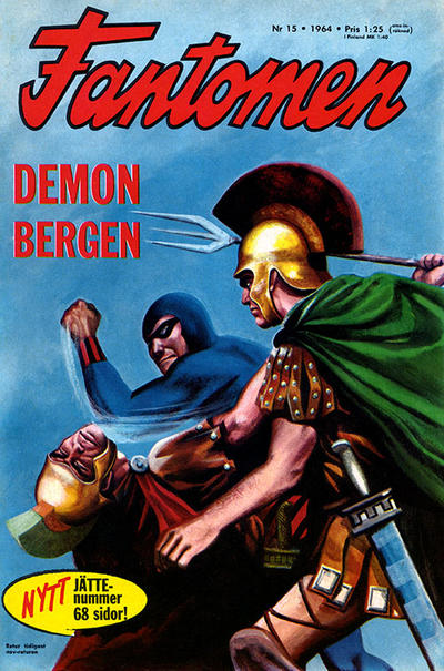 Cover for Fantomen (Semic, 1958 series) #15/1964