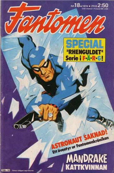 Cover for Fantomen (Semic, 1958 series) #18/1974