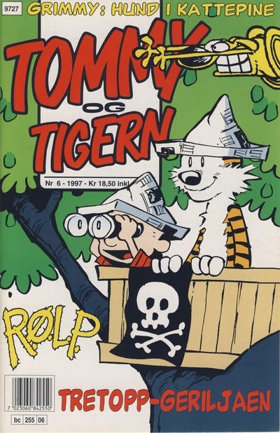 Cover for Tommy og Tigern (Bladkompaniet / Schibsted, 1989 series) #6/1997