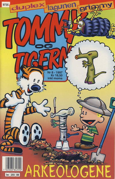 Cover for Tommy og Tigern (Bladkompaniet / Schibsted, 1989 series) #8/1997