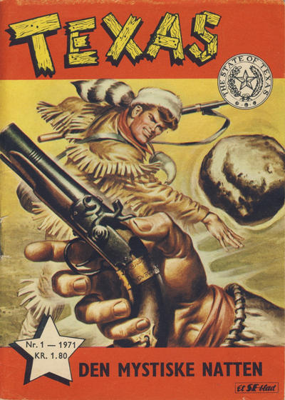 Cover for Texas (Serieforlaget / Se-Bladene / Stabenfeldt, 1953 series) #1/1971