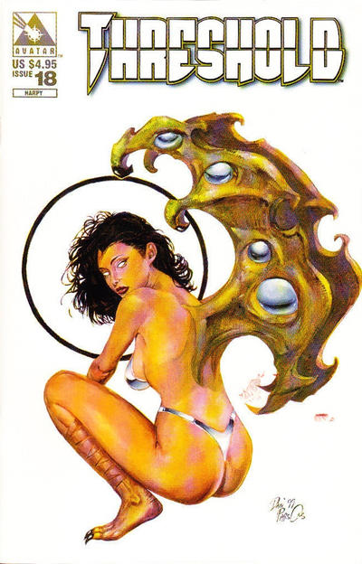 Cover for Threshold (Avatar Press, 1998 series) #18 [Harpy]