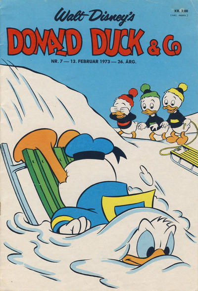 Cover for Donald Duck & Co (Hjemmet / Egmont, 1948 series) #7/1973