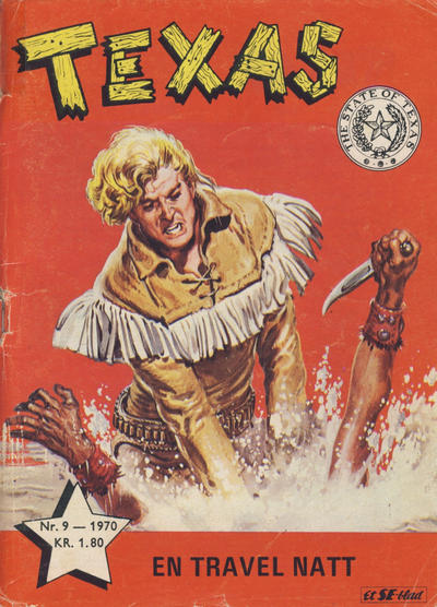 Cover for Texas (Serieforlaget / Se-Bladene / Stabenfeldt, 1953 series) #9/1970