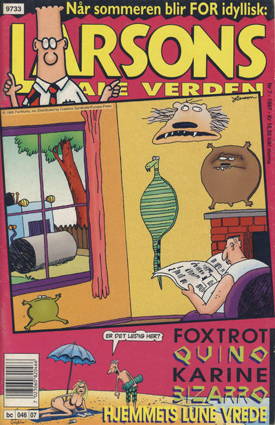 Cover for Larsons gale verden (Bladkompaniet / Schibsted, 1992 series) #7/1997