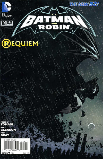 Cover for Batman and Robin (DC, 2011 series) #18 [Direct Sales]