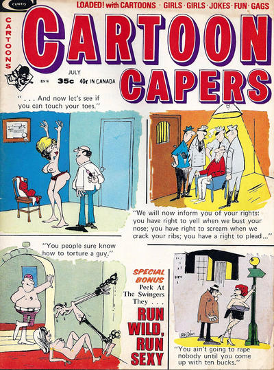 Cover for Cartoon Capers (Marvel, 1966 series) #v8#4