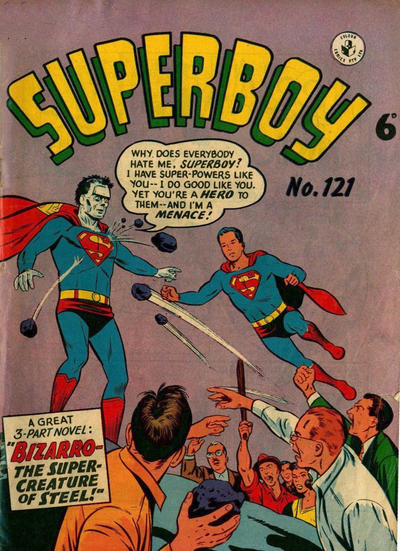 Cover for Superboy (K. G. Murray, 1949 series) #121