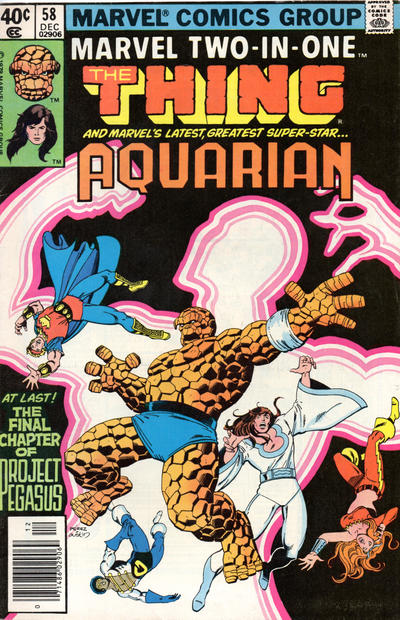 Cover for Marvel Two-in-One (Marvel, 1974 series) #58 [Newsstand]