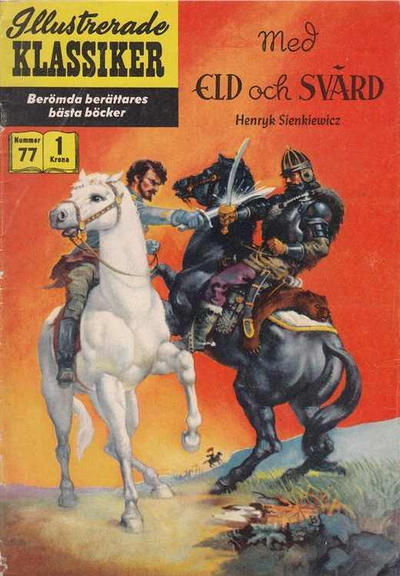 Cover for Illustrerade klassiker (Illustrerade klassiker, 1956 series) #77 - Med eld och svärd