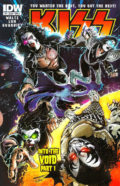 Cover for Kiss (IDW, 2012 series) #7