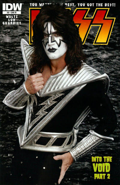 Cover for Kiss (IDW, 2012 series) #8 [Cover RI - Photo (Tommy Thayer)]