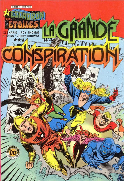 Cover for L'Escadron des Etoiles (Arédit-Artima, 1982 series) #4 - La Grande Conspiration