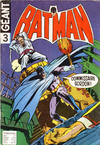 Cover for Batman Géant (Sage - Sagédition, 1972 series) #3